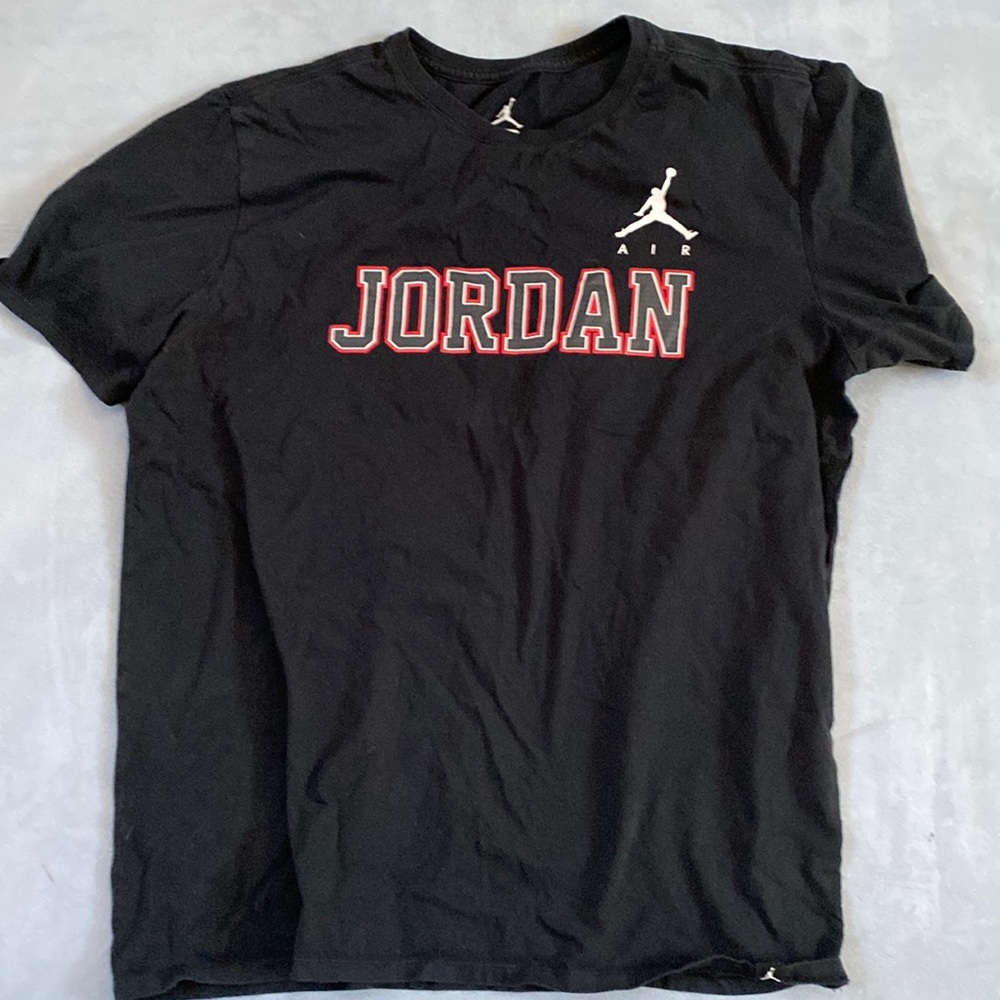 Jordan Tee Shirt, Size XL, Black